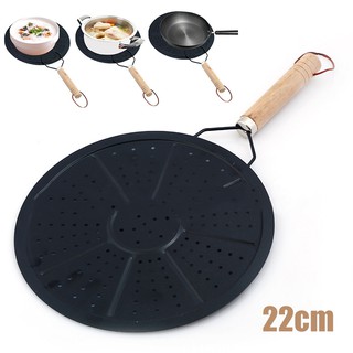 Tấm lót tản nhiệt màu đen cỡ 22cm dùng lót nồi chảo tiện dụng