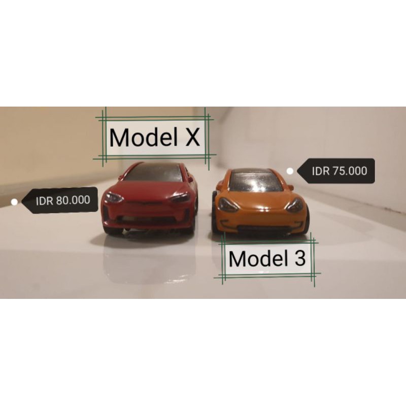 Hotwheels Vỏ Bọc Lốp Xe Tesla 3 Và X 2 Màu Chuyên Dụng Chất Lượng Cao