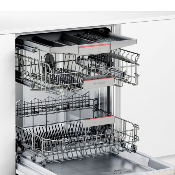 Máy rửa chén bát Bosch SMU68TS02E bán âm, mặt thép không gỉ, sang trọng