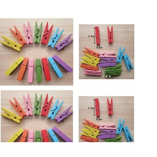 50 kẹp gỗ nhiều màu cực đẹp và mặt hàng chất lượng