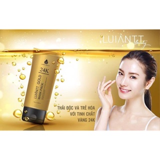 MẶT NẠ VÀNG 24k- VÀNG THẬT- NHẬP KHẨU CHÍNH HÃNG TỪ HÀN