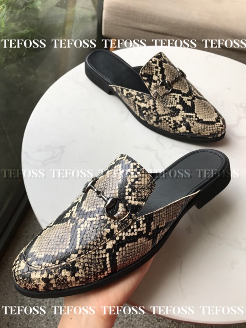 Giày sục da TEFOSS HT Special size 38-43 da thật nhập khẩu