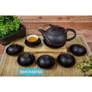 Bộ ấm trà tử sa cao cấp Bát Tràng
