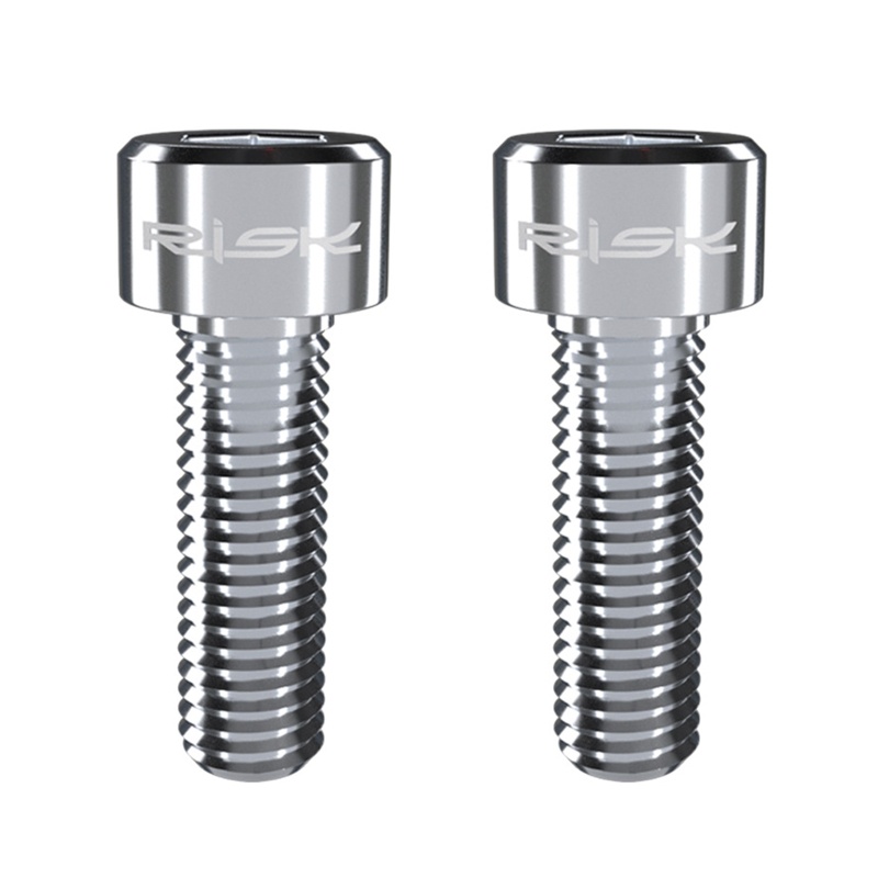 Bộ 2 Ốc Vít Sửa Chữa Đĩa Phanh Xe Đạp Leo Núi Rỗng M6x18