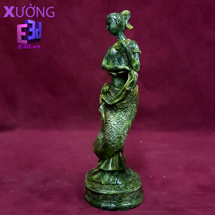 Tượng trang trí - Tượng tiên cá - Xưởng E3D - CG 073