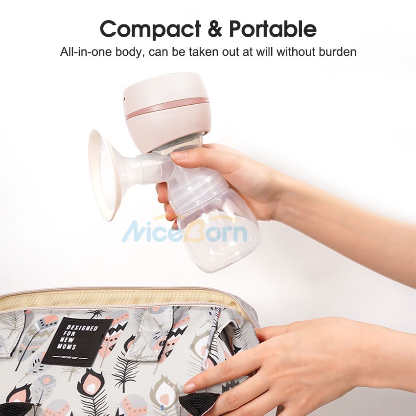 Máy Hút Sữa Bằng Điện Với 9 Chế Độ Tiếng Ồn Thấp Và Không Gây Tiếng Ồn Có Thể Sạc Lại Với 2 Chế Độ Và 9 Chế Độ