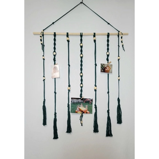 Treo macrame treo ảnh trang trí noDTA.01
