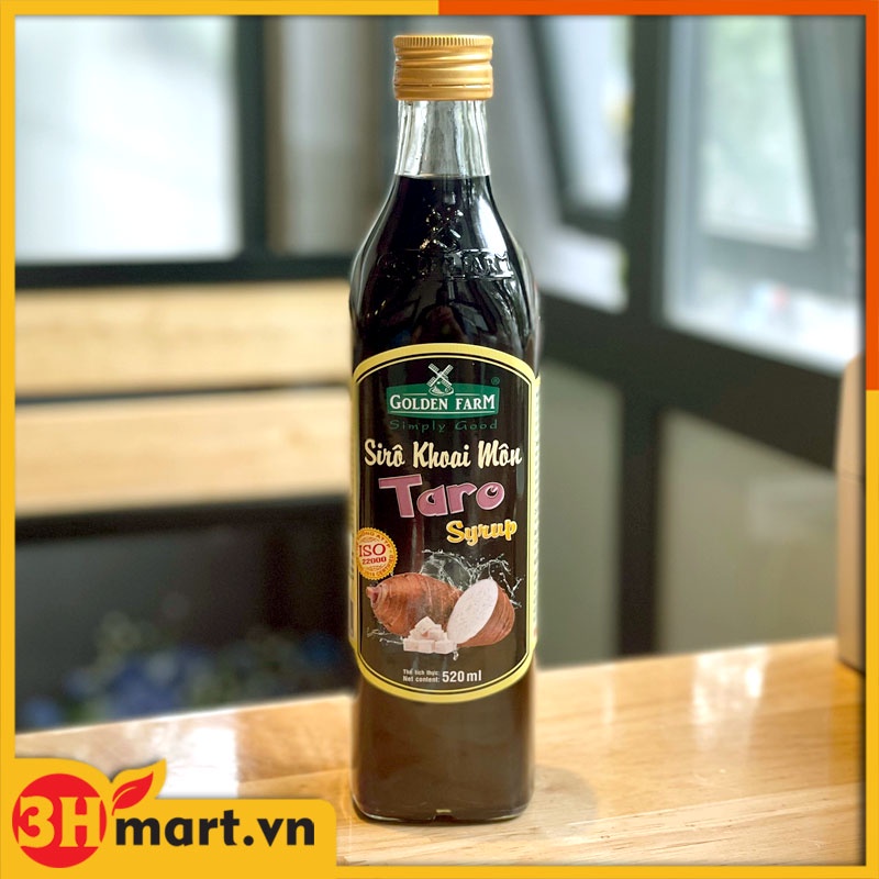 Siro khoai môn golden farm 520ml