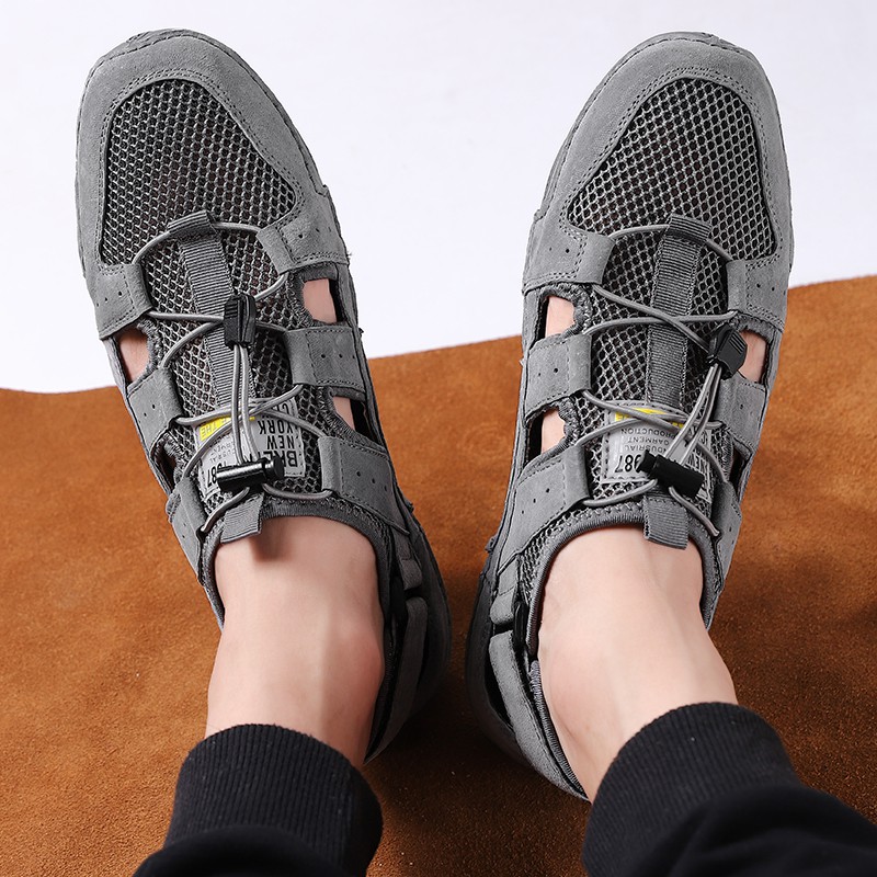 Giày sandal da thời trang dành cho nam giới