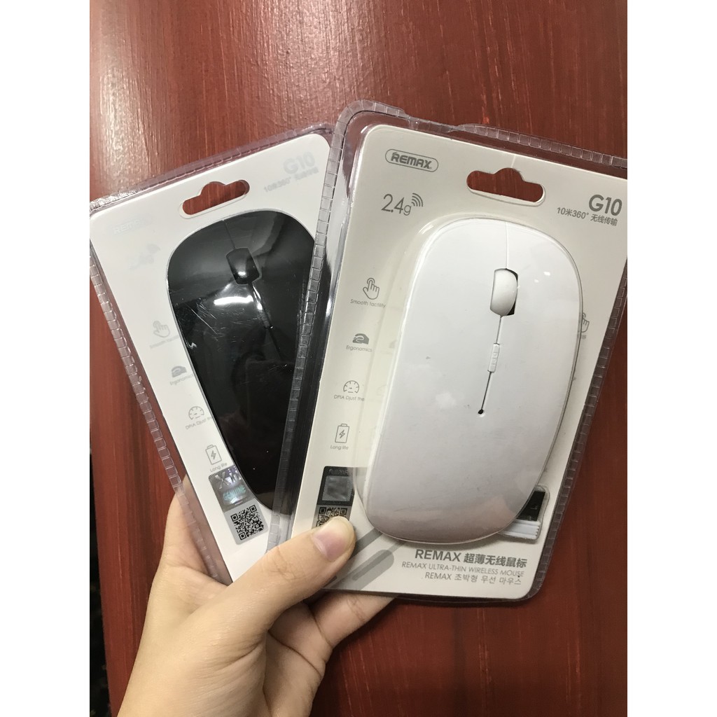 Chuột Máy Tính Văn Phòng Không Dây Remax G10, Truyên Tín Hiệu Bán Kính 8M - Hàng Chính Hãng | BigBuy360 - bigbuy360.vn