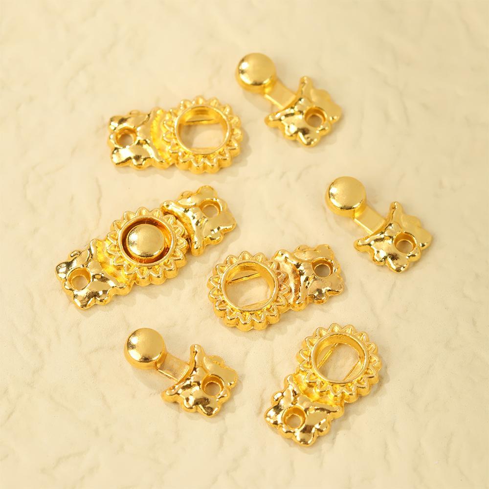 Set 4 Khóa Thắt Lưng Mini Bằng Kim Loại Chất Lượng Cao Dành Cho Búp Bê