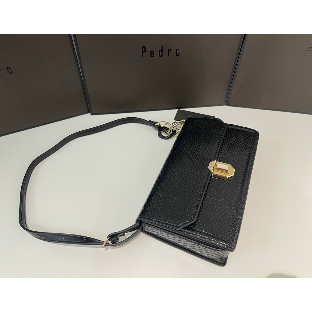 Túi Pedro khóa lục giác xoay