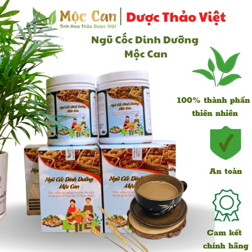 Ngũ cốc tăng cân ăn kiêng dinh dưỡng Mộc Can thực phẩm tăng cường sức khoẻ giúp cơ thể hấp thu tốt cải thiện vóc dáng