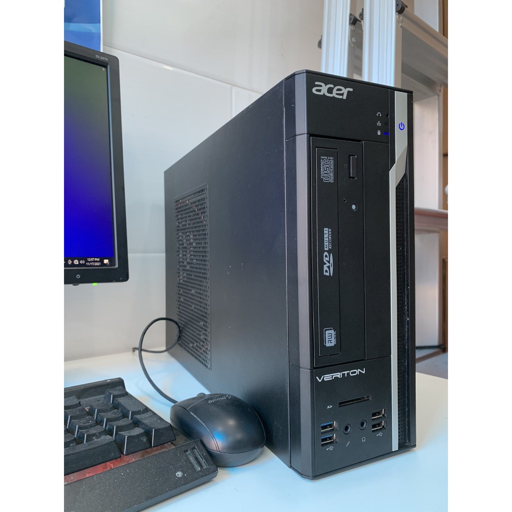 Thùng máy bộ Acer ACER VERITON X4640G SFF SK 1151V1 hỗ trợ thế hệ 6 | BigBuy360 - bigbuy360.vn