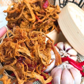 Khô heo cháy tỏi ớt 300gr
