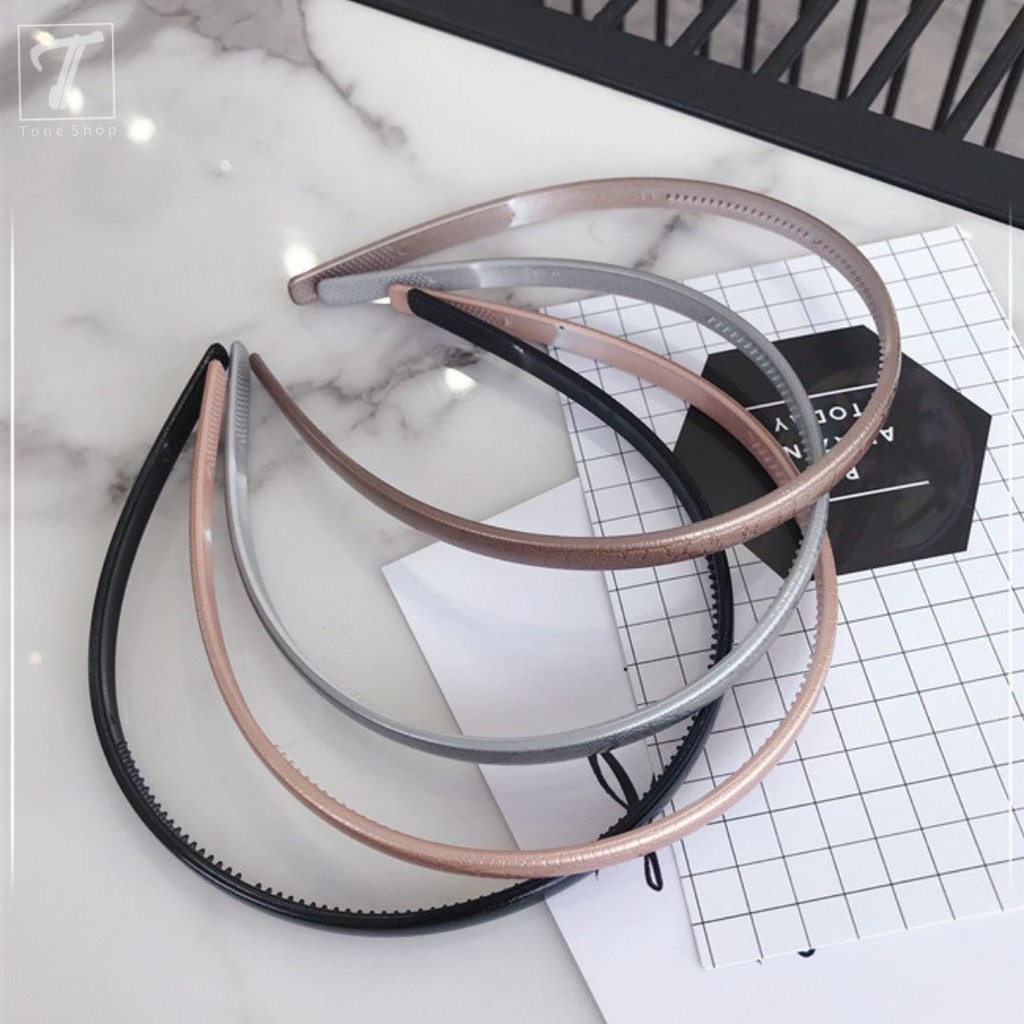 Bờm tóc trơn thương hiệu Tone Shop xược tóc basic