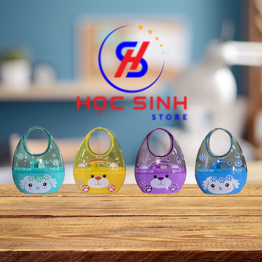 Combo 5 Cái Gọt, Chuốt Bút Chì Cute Gstar PS01 - Học Sinh Store