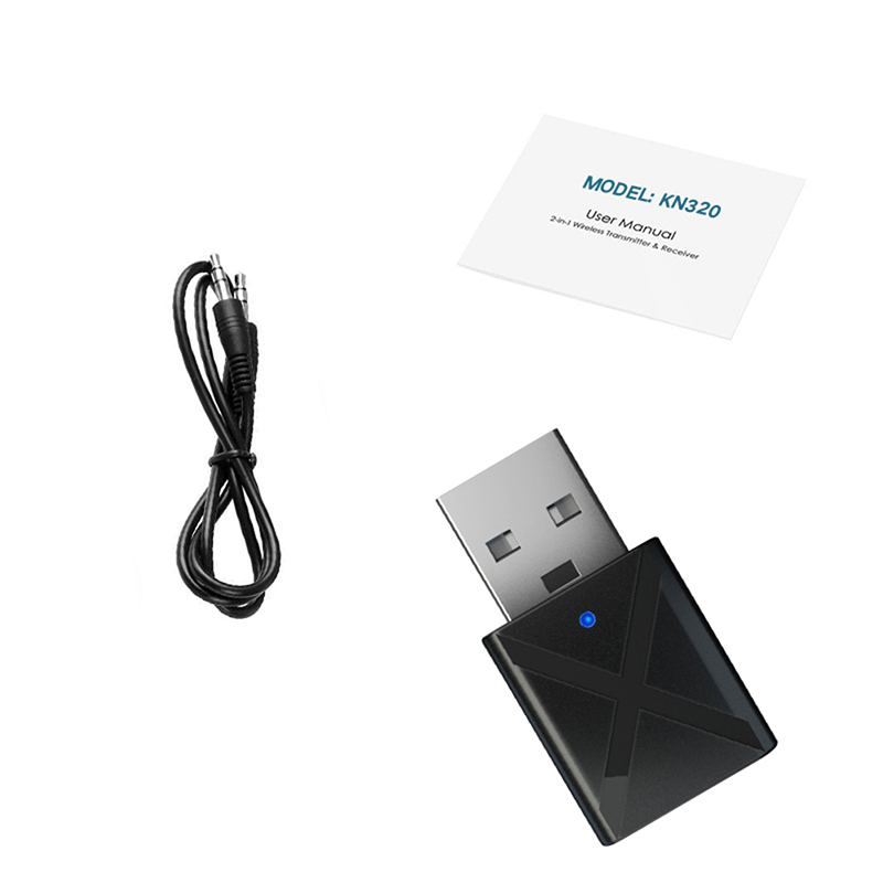 Bộ Chuyển Đổi Âm Thanh Bluetooth 5.0 2 Trong 1 Cho Xe Hơi | BigBuy360 - bigbuy360.vn