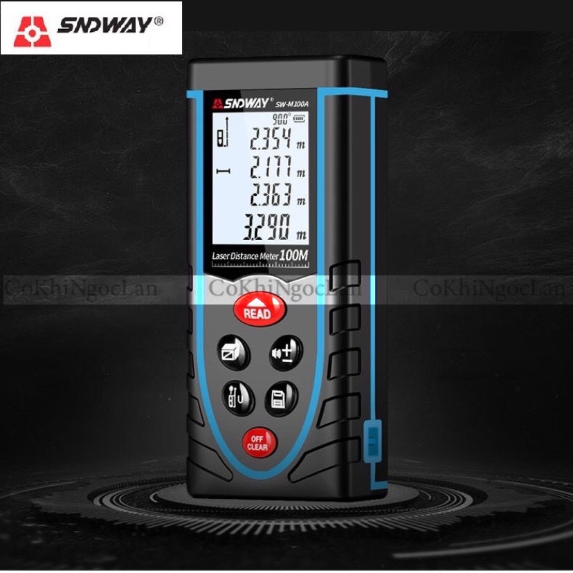 Máy Đo Khoảng Cách Bằng Tia Laser SNDWAY 40M 50M 70M 100M "Độ Chính Xác Cao, Dễ Sử Dụng"