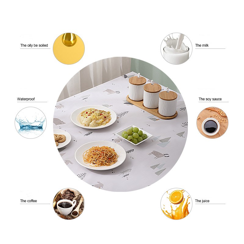 Khăn Trải Bàn Pvc Chống Nước Chống Dầu Và Bụi | BigBuy360 - bigbuy360.vn