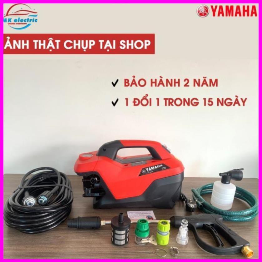 Máy rửa xe mini , Máy xịt rửa cao áp YAMAHA 2800W HA889 - Có áp chống giật - Chống cháy [BH 24 Tháng]