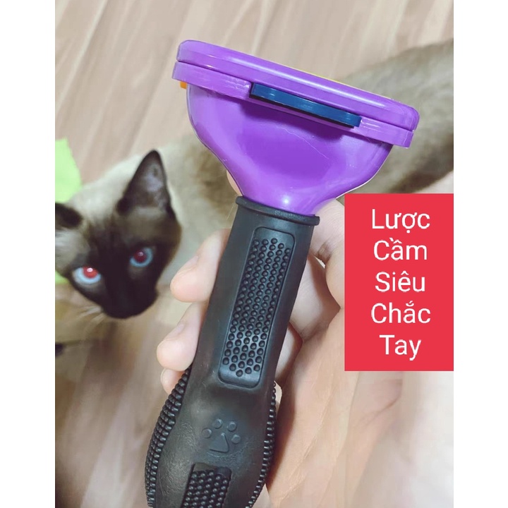 Lược Fur-minator cao cấp cho mèo lông ngắn - Lược chó mèo anh lông ngắn
