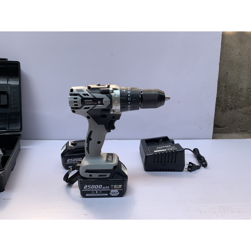 Máy Khoan Pin Và Bắt Vít Hitachi - 198V| Hàng Chính Hãng|.