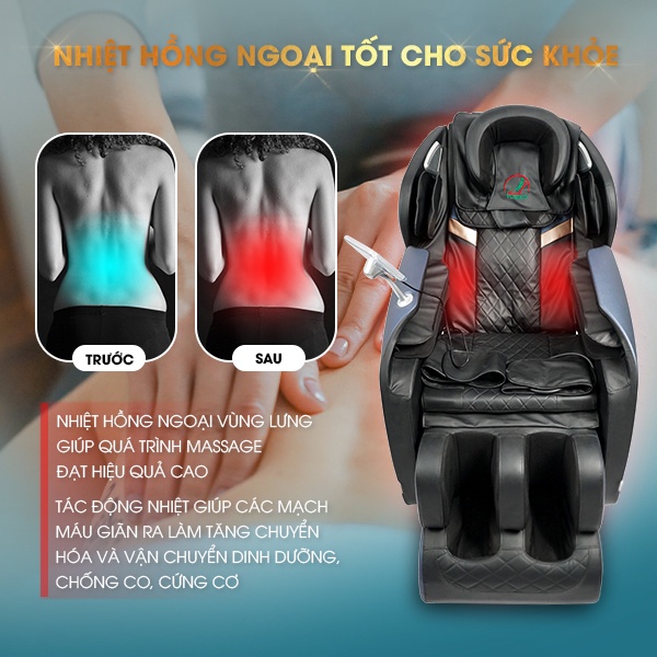 Ghế massage toàn thân Bảo hành 10 năm điều khiển giọng nói Funiko F16 phiên bản độc quyền