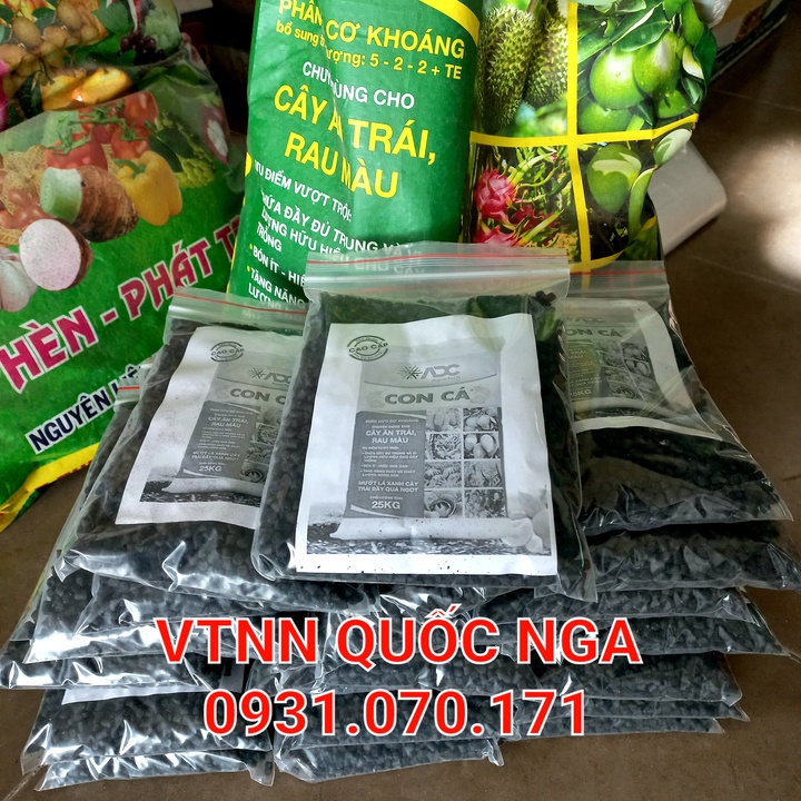 PHÂN HỮU CƠ KHOÁNG CHUYÊN DÙNG CHO CÂY ĂN TRÁI, RAU MÀU