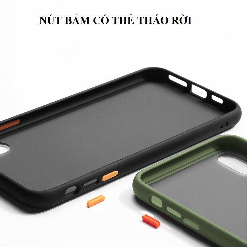 Ốp Iphone nhám, ốp rock chống sốc, chống vân tay - Pee Store