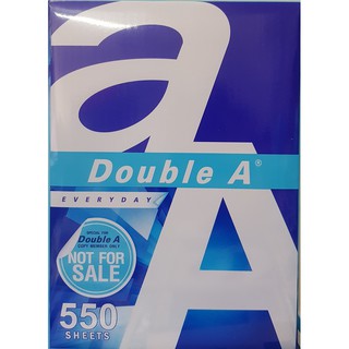 Giấy A4 Double A 70gsm 550 tờ
