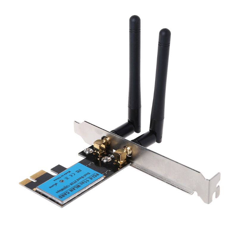 Thẻ WiFi Băng Tần Kép 2.4Ghz Và 5.8Ghz Hỗ Trợ Phát Trực Tiếp Cho PC