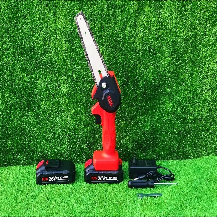 CƯA XÍCH CẦM TAY MINI FUTA vs NKG BẰNG PIN 26V (tặng 2 PIN ) Tiện ích làm vườn, hiệu quả công việc