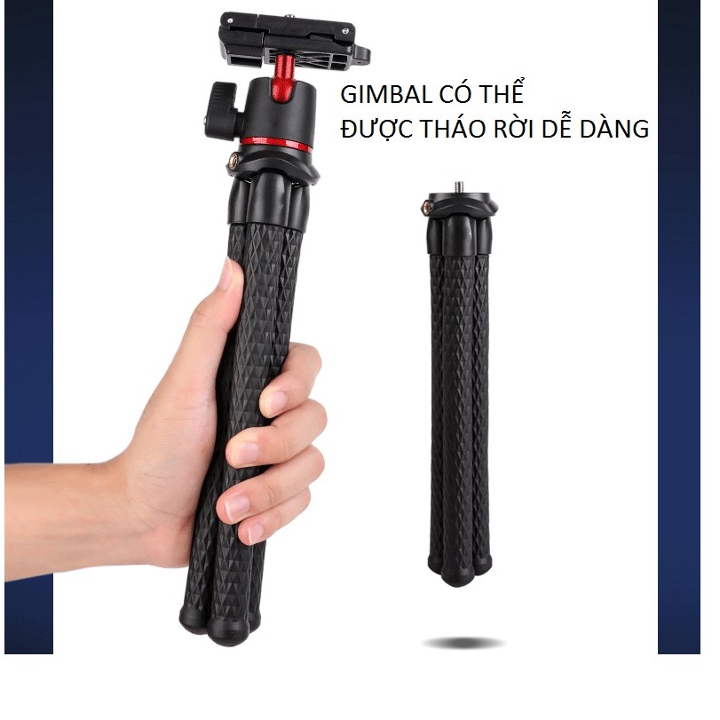 Chân Đế Gimbal Bạch Tuộc Cho Điện Thoại Và Máy Ảnh YT-138A