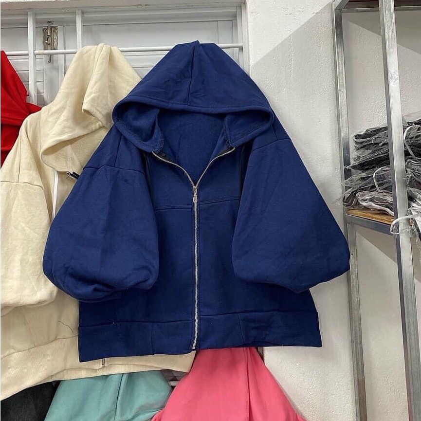 ÁO HOODIE - ÁO KHOÁC NỈ TAY PHỒNG | BigBuy360 - bigbuy360.vn