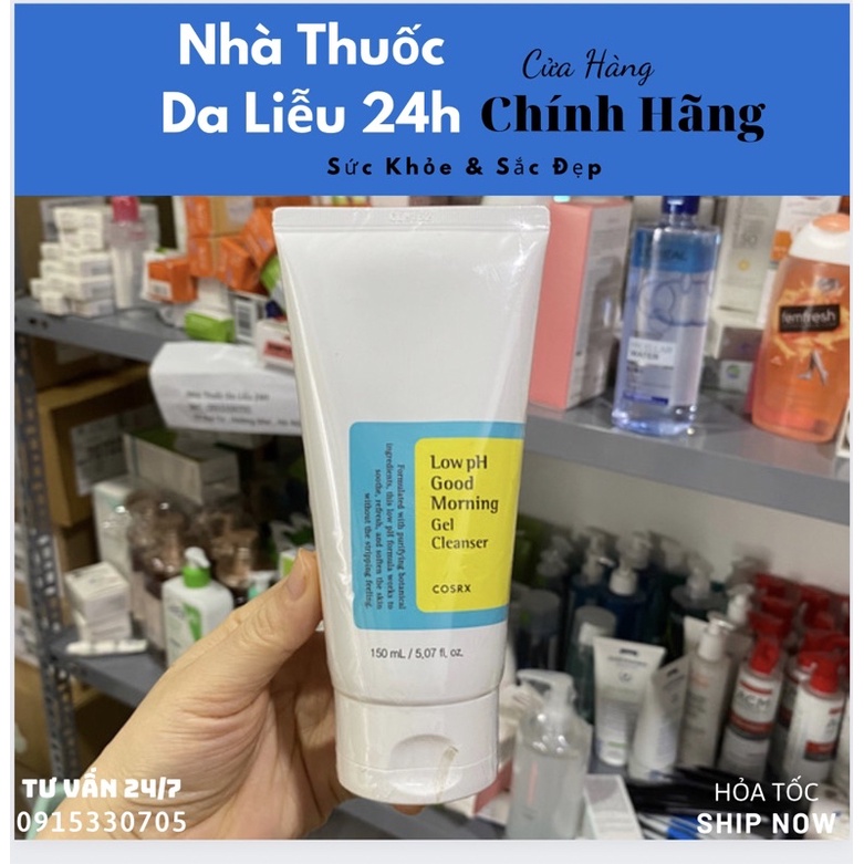 SỮA RỬA MẶT COSRX Low PH Gôd Mỏming Gel Cleanser 150ml