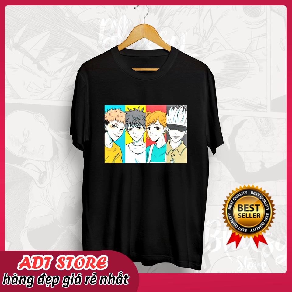 HOT🔥 Áo Phông  Team Jujutsu Kaisen Satoru - Sukuna Ryomen - Itadori Anime mẫu mới cực chât