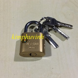 01 CÁI - Ổ KHÓA BẤM NHỎ- Ổ KHÓA MINI - Ổ KHÓA BẤM VÀNG 30MM