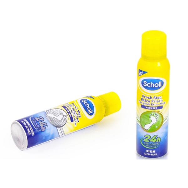Xịt khử mùi hôi chân và giày Scholl 150ml giữ đôi chân luôn thơm mát