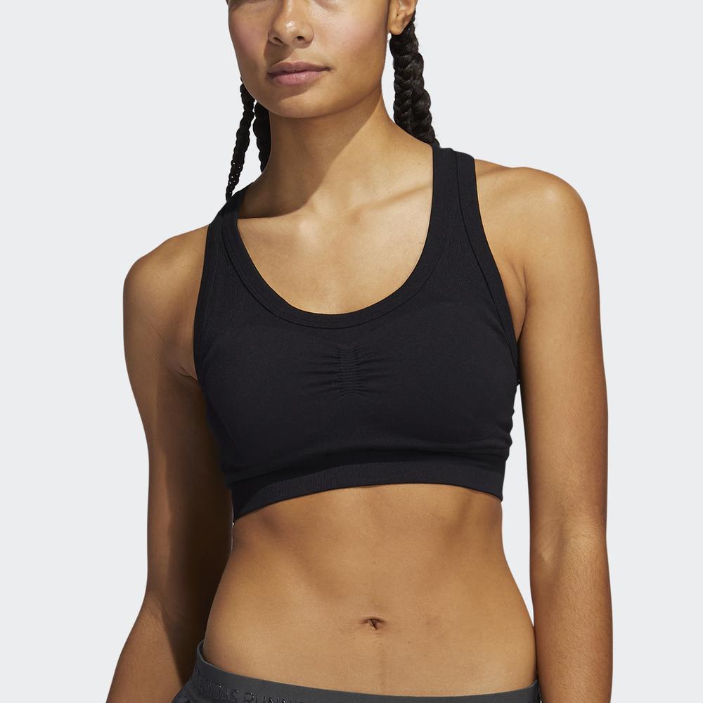 Áo Ngực Thể Thao adidas TRAINING Nữ Áo Bra Studio Màu đen GL1013