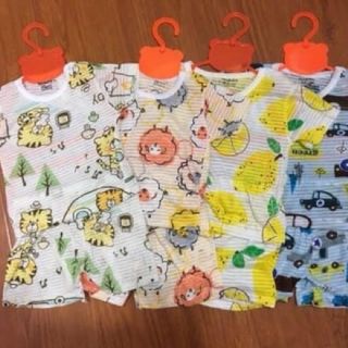 Bộ cotton sợi tre siêu mát cho bé