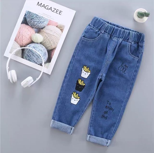 Quần thêu KOOL cho bé 10-25kg