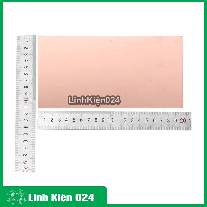 Phíp Đồng Thủy Tinh 2 Mặt 10x20Cm Dày 1.6mm