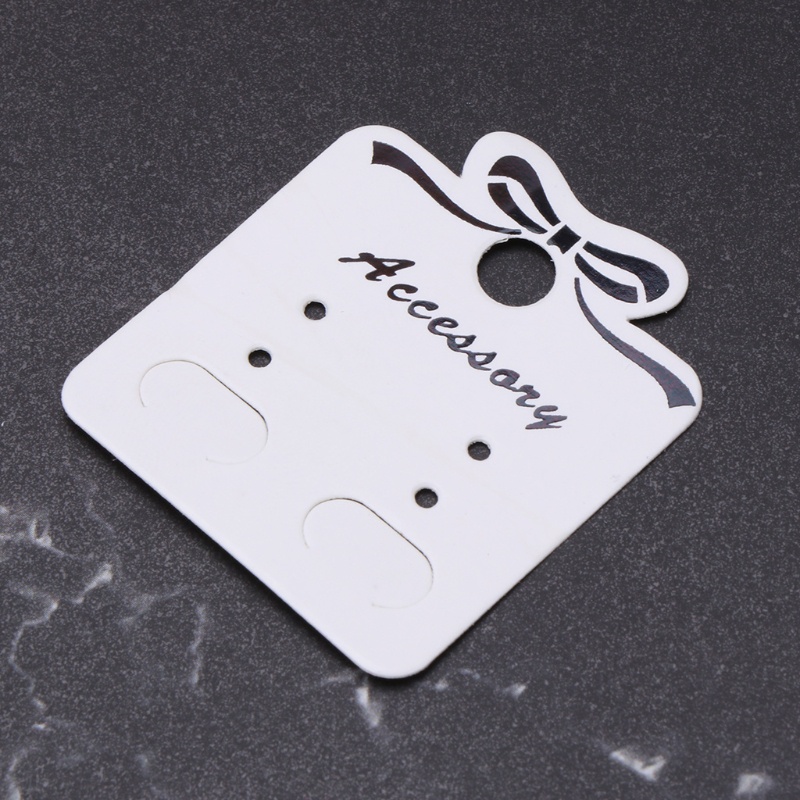 Set 100 Thẻ Giấy Trưng Bày Bông Tai DIY