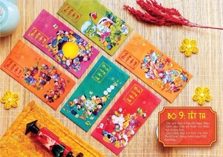 BAO LÌ XÌ VIỆT ĐỘC QUYỀN GIẤY KRAFT