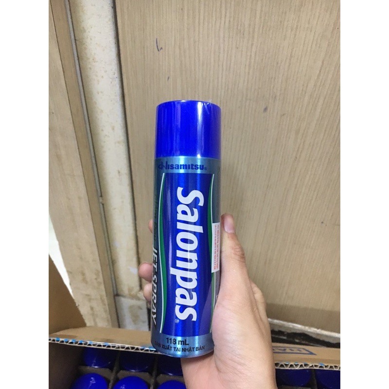 Salonpas Jet Spray chai xịt 118ml - Thể Thao