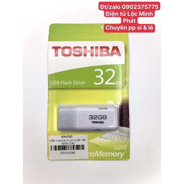 USB Toshiba nhựa 16GB - 32GB