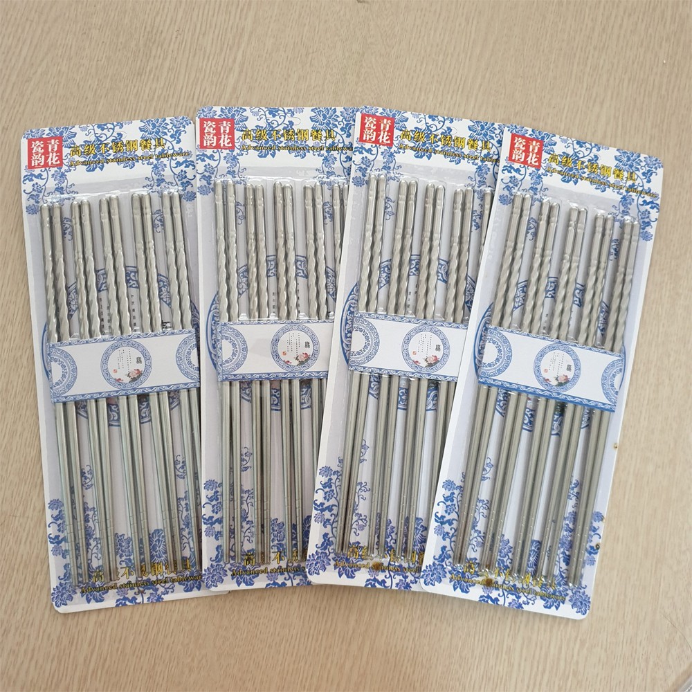 Đũa inox 304 cao cấp chống gỉ