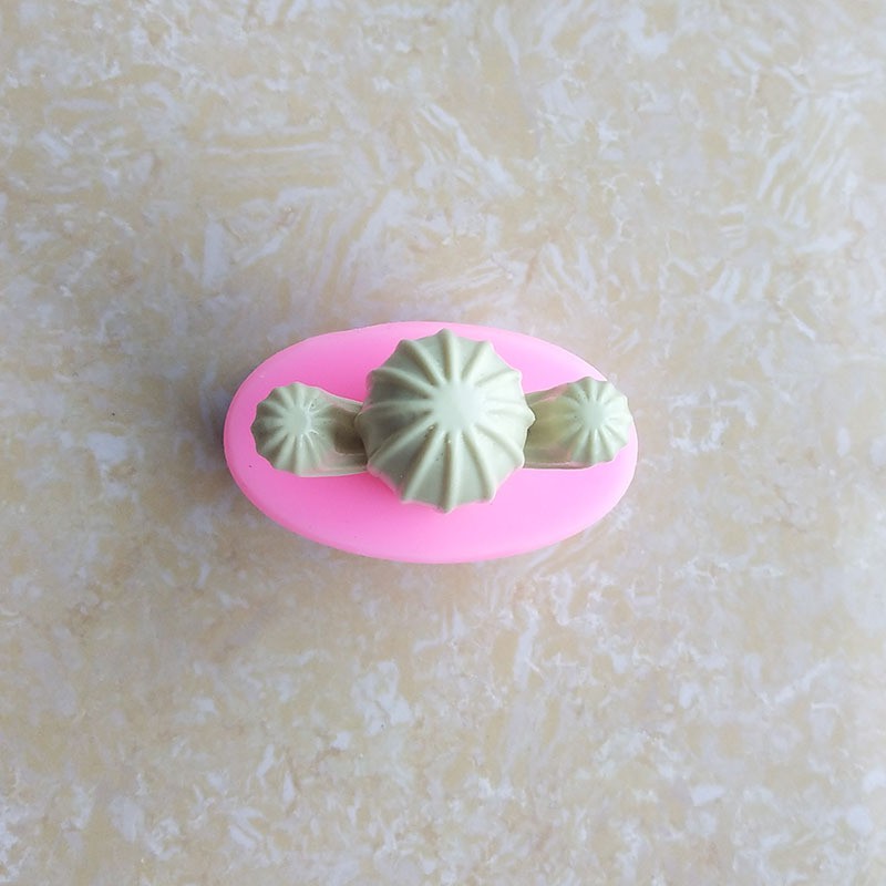 Khuôn Xương Rồng 3 Nhánh to 7 cm/ Khuôn Silicon/ Bánh Sinh Nhật / Thạch jelly