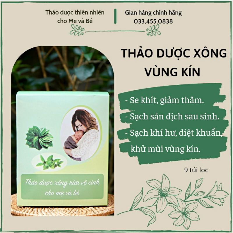 [9 túi lọc] Xông Trầu không- Trà xanh
